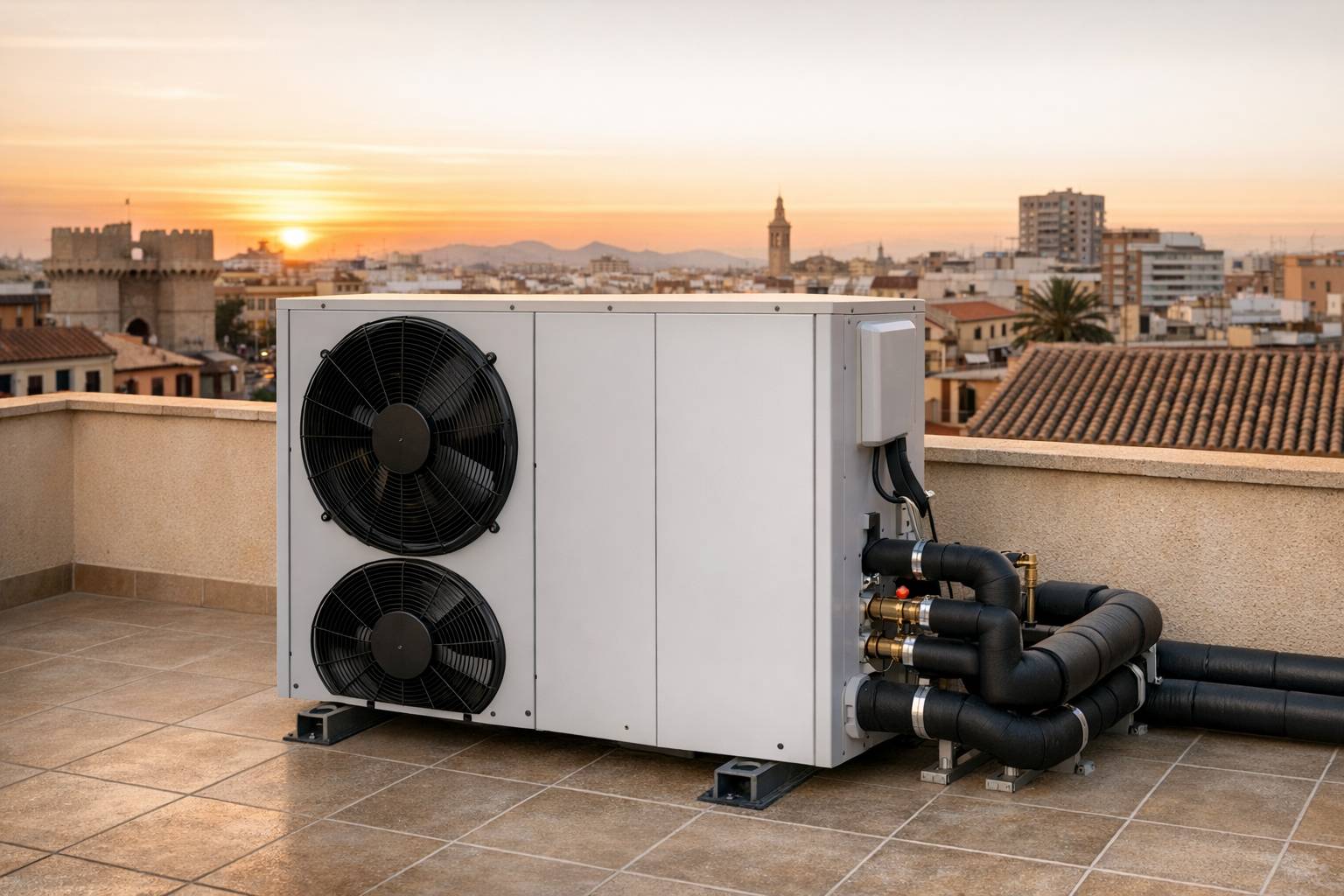 Aerotermia en Valencia: características, ventajas y con quién instalarla